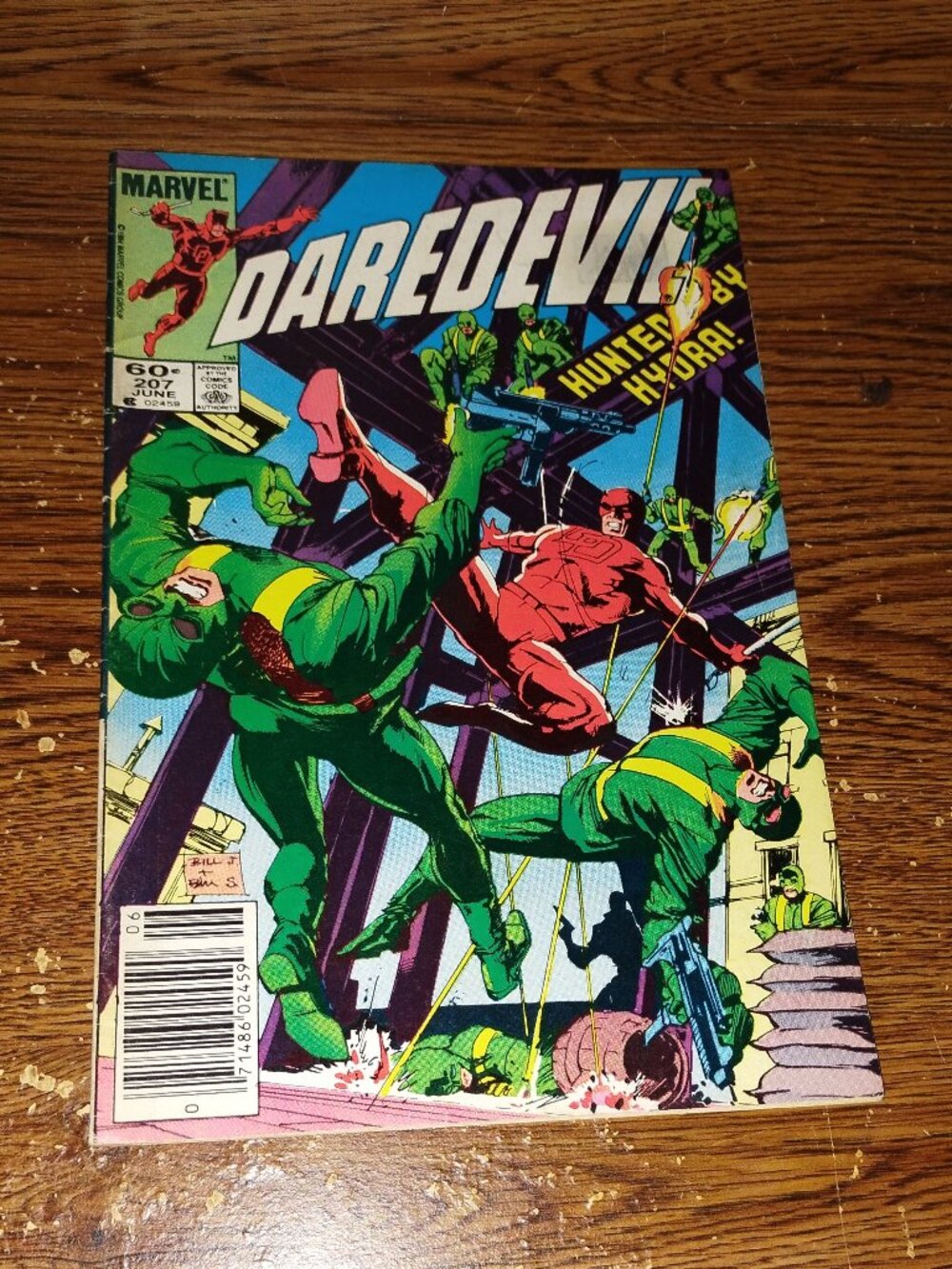 Daredevil #207 (Marvel Comics, 1984)